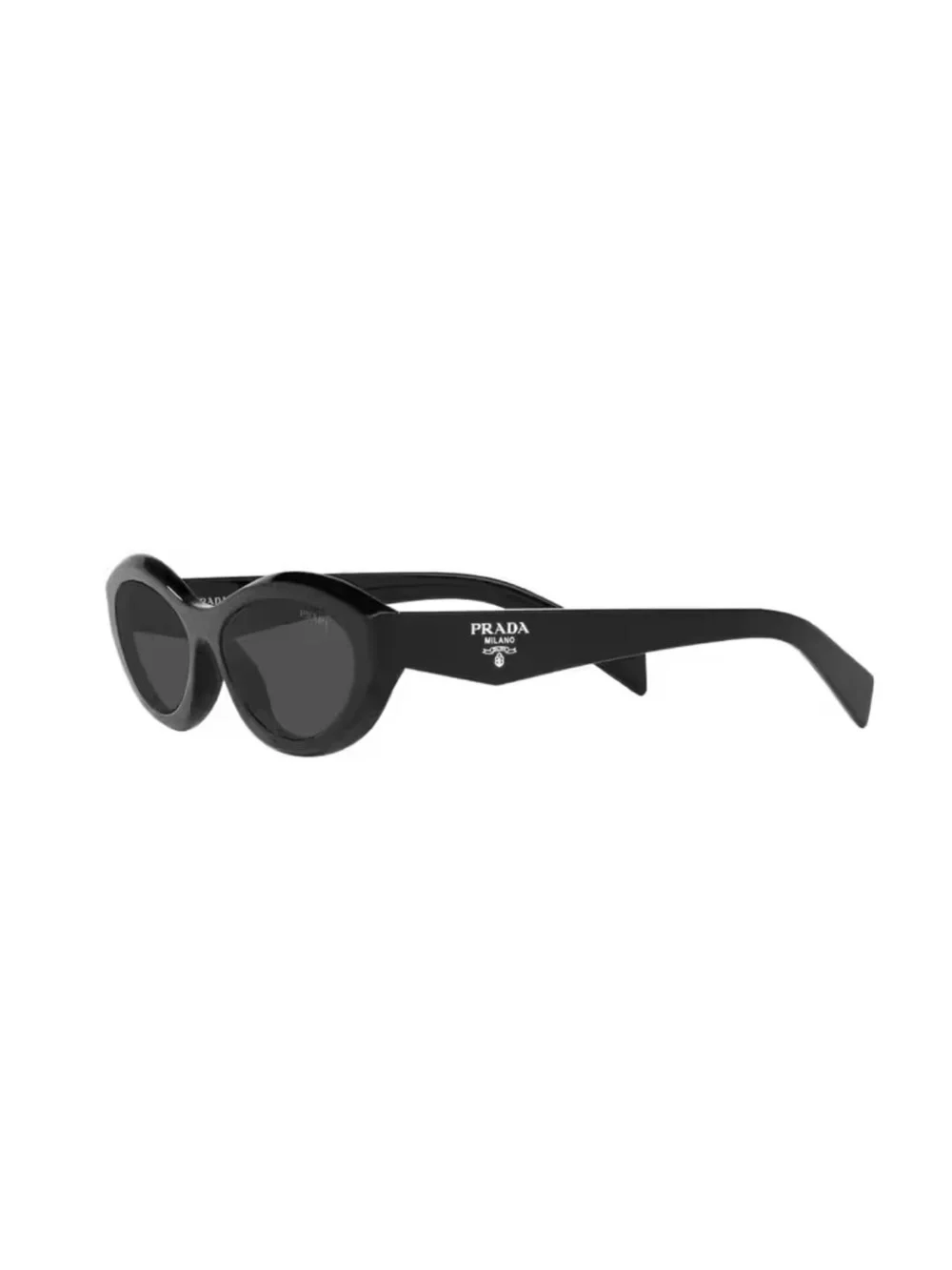 Prada Black Slim Cat-Eye Women's Sunglasses
